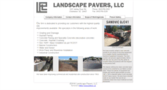 Desktop Screenshot of landscapepavers.com